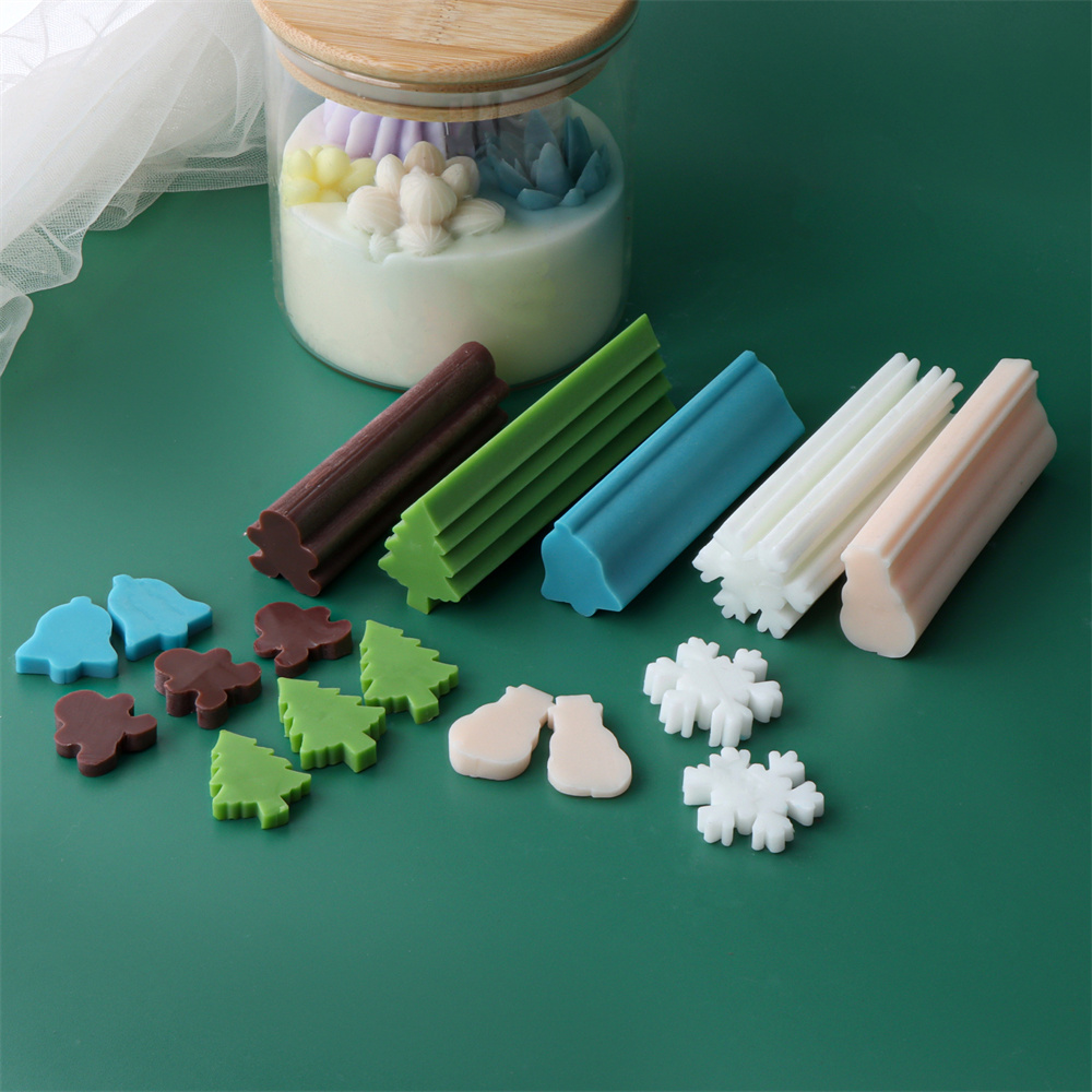 Soap Making Diy Kit - عيد الميلاد سيليكون أنبوب عمود الصابون