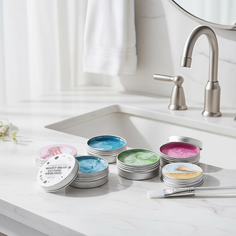 Soap Making Ins - صابون تنظيف فرش المكياج، إسفنجات المكياج،