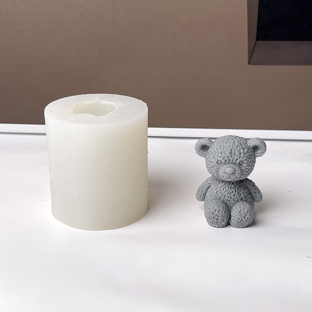 ثلاثية الأبعاد لطيف الدب شمعة  - مراجعة Soap Making Gifts وسعره